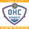 Oklahoma City Thunder logo embroidery design,NBA embroidery,Sport embroidery,Embroidery design, Logo sport embroidery..jpg