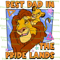 Best Dad In The Pride Lands Tshirt, Lion King Dad Tshirt, Mu#fasa And Sim#ba Fathers Day Shirt.png