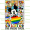 LGBT The Pride Tour T-shirt, Mickey and Friends LGBT Pride TShirt, Gay Lesbian Pride Month Shirt.png