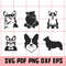 corgi svg, dog svg, corgi dog svg, cartoon dog , cute corgi svg, corgi silhouette, clipart, cut file, iron on, decal, stencil, iron on1.jpg