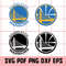 Oakland SVG & Studio 3 Cut File Stencil and Decal Files Logo for Silhouette Cricut SVGS Golden Cutouts Basketball Decals Logo State Warriors1.jpg