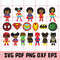 SALE! Afro Super Hero SVG, Little Super Hero Cut.jpg