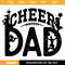 Football Cheerleader Dad Svg, Cheer Dad Svg, Cheerleader Svg.jpg