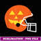 Halloween Football Pumpkin Halloween Football - Decorative Sublimation PNG File