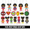 SALE! Afro Super Hero SVG, Little Super Hero Cut.jpg