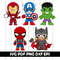 5 Baby superheroes Svg.jpg