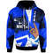 Zeta Phi Beta Hoodie - Custom Sorority Zeta Phi Beta Rose Patterns and Hand Sign Hoodie, African Hoodie For Men Women