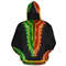 Dashiki Honor Hoodie, African Hoodie For Men Women