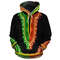 Dashiki Honor Hoodie, African Hoodie For Men Women