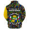 Central African Republic Kenter Pattern Hoodie, African Hoodie For Men Women