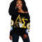 Alpha Phi Alpha Sigma Gamma Rho Black Offshoulder, African Women Off Shoulder For Women