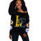 Iota Phi Theta Sigma Gamma Rho Black Offshoulder, African Women Off Shoulder For Women