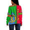 Eritrea Flag Women's Off Shoulder, African Women Off Shoulder For Women