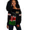 Kenya Flag Coat Of Arms Women's Off Shoulder, African Women Off Shoulder For Women