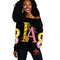 Iota Phi Theta AKA Sorority Black Offshoulder 01, African Women Off Shoulder For Women