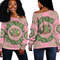 AKA Sorority Sorority Off Shoulder Sweaters 01, African Women Off Shoulder For Women