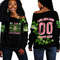 AKA Sorority Black History Off Shoulder Sweaters, African Women Off Shoulder For Women