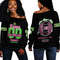 Africazone Off Shoulder Sweaters - (Custom) AKA Sorority 1908 Style, African Women Off Shoulder For Women