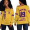 (Custom) Nu Psi Zeta Military Sorority 05, African Women Off Shoulder For Women