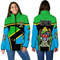 Tanzania Active Flag Women Padded Jacket, African Padded Jacket For Men Women