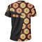 Ankara Cloth - Geometric Nawiri Tee - Sport Style, African T-shirt For Men Women