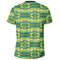 Verdurous Kente Tee, African T-shirt For Men Women
