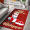 Madagascar Area Rug Santa Claus Merry Christmas You can Personalize Custom Text, Africa Area Rugs For Home