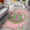 AKA Floral Patern Area Rug, Africa Area Rugs For Home