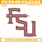 FSU Embroidery Designs, Florida State Seminoles Football Machine Embroidery Files.jpg