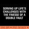 Serving up life's challenges with the finesse of a double fault - Vector PNG Download - Latest Updates