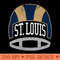 St Louis Retro Helmet Navy - PNG Download Collection - Convenience