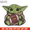 Baby Yoda Los Angeles Chargers embroidery design, Los Angeles Chargers embroidery, NFL embroidery, logo sport embroidery.jpg