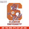 Clemson University logo embroidery design, College embroidery, Sport embroidery, logo sport embroidery,Embroidery design.jpg