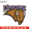 Lipscomb Bisons logo embroidery design,NCAA embroidery, Embroidery design, Logo sport embroidery, Sport embroidery..jpg