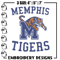 Memphis Tigers logo embroidery design,NCAA embroidery, Sport embroidery,logo sport embroidery,Embroidery design.jpg