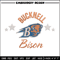 Bucknell Bison logo embroidery design,NCAA embroidery,Sport embroidery, logo sport embroidery,Embroidery design.jpg