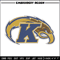 Kent State logo embroidery design, NCAA embroidery, Sport embroidery,Logo sport embroidery,Embroidery design.jpg