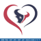 Houston Texans Heart embroidery design, Texans embroidery, NFL embroidery, logo sport embroidery, embroidery design..jpg