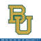 Baylor Bears logo embroidery design, NCAA embroidery, Sport embroidery,Logo sport embroidery,Embroidery design..jpg