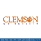 Clemson University logo embroidery design, NCAA embroidery, Sport embroidery,Logo sport embroidery,Embroidery design.jpg