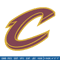 Cleveland Cavaliers logo embroidery design, NBA embroidery, Sport embroidery, Embroidery design, Logo sport embroidery..jpg
