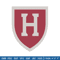 Harvard Crimson logo embroidery design, NCAA embroidery, Sport embroidery,logo sport embroidery, Embroidery design.jpg