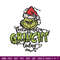 Feeling Extra Grinch Today Embroidery design, Grinch Christmas Embroidery, Grinch design, Logo shirt, Digital download..jpg