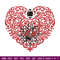 Heart Love Buccaneers embroidery design, Tampa Bay Buccaneers embroidery, NFL embroidery, sport embroidery.jpg