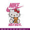 Hello kitty Nike Embroidery design, Hello kitty Embroidery, Nike design, Embroidery file, cartoon logo. Instant download.jpg