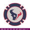 Houston Texans Poker Chip Ball embroidery design, Texans embroidery, NFL embroidery, sport embroidery, embroidery design.jpg