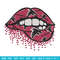 Atlanta Falcons dripping lips embroidery design, Falcons embroidery, NFL embroidery, sport embroidery, embroidery design.jpg