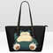 Snorlax Leather Tote Bag.png