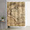 Skyrim World Map Shower Curtain.png