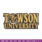 Towson University logo embroidery design,NCAA embroidery,Embroidery design, Logo sport embroidery, Sport embroidery..jpg